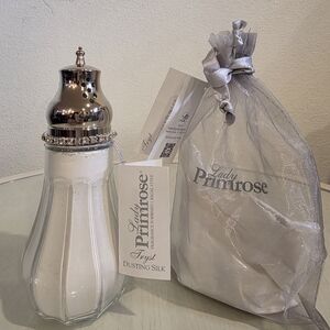 Lady Primrose Tryst Dusting Silk Body Powder With Refill Pouch - NEW Sealed